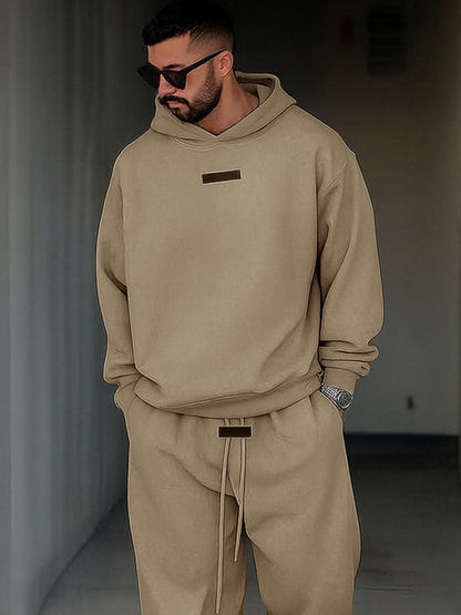 Athleisure Style Hoodie Pants Set