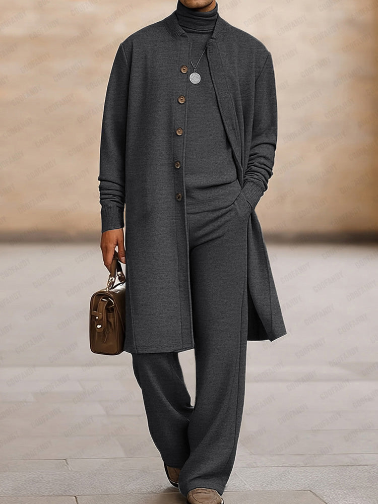 Versatile Business Casual 3-Piece Set