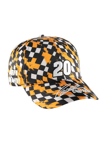 COOFANDY × JGR Check Print Cap