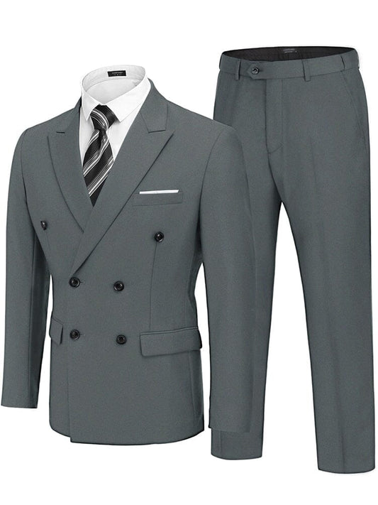 Classic Double Breasted Suit Set (US Only)