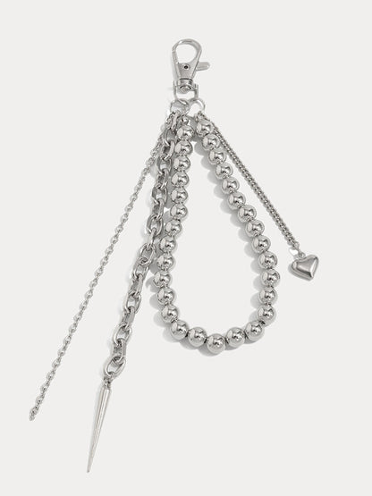 Essential Beads Rivet Wallet Chain Keychain Jeans Charm