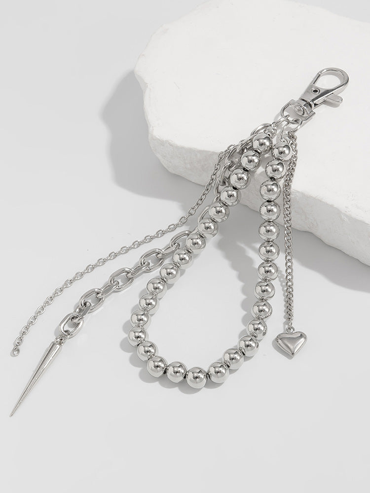 Essential Beads Rivet Wallet Chain Keychain Jeans Charm