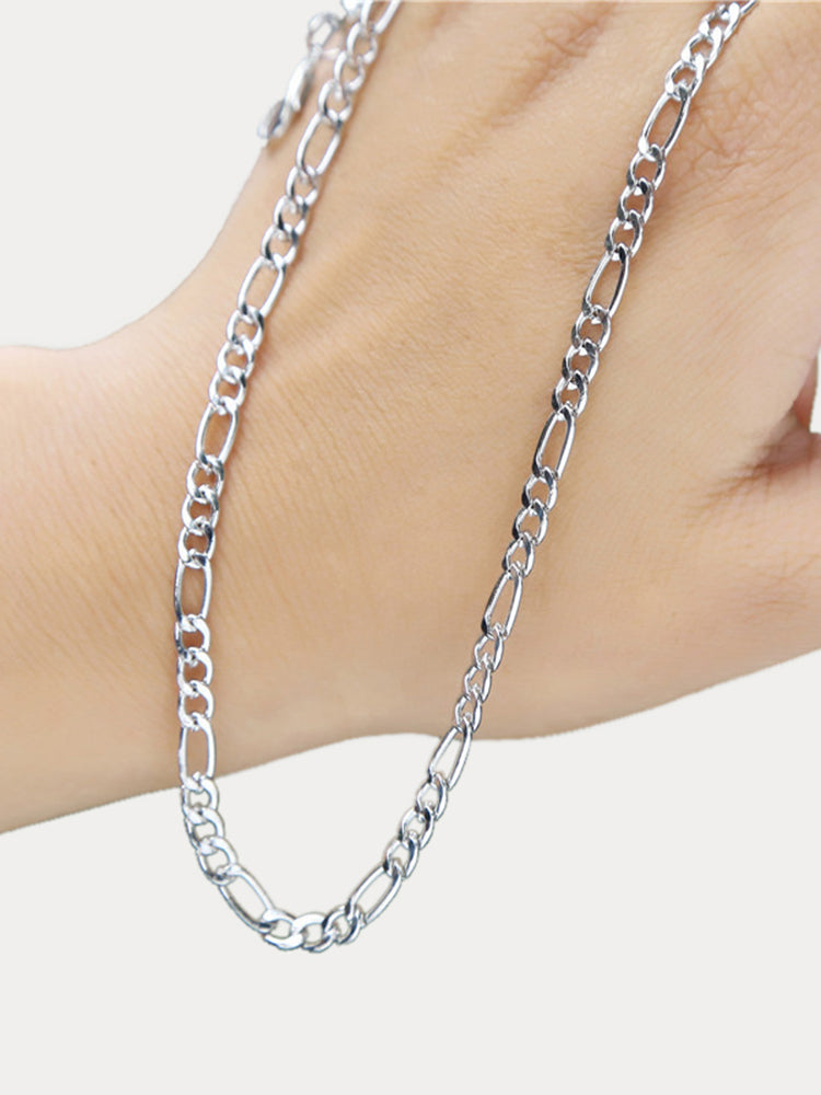 Everyday Simple Figaro Chain Necklace