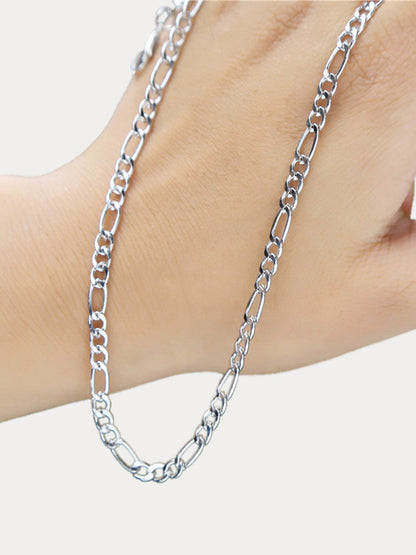 Everyday Simple Figaro Chain Necklace