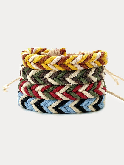 Bohemian Style Weave Rope Bracelets