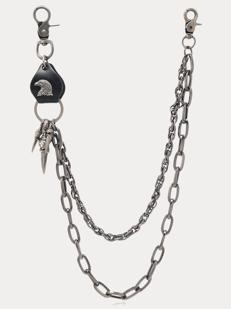 Punk Rock Style Eagle Wallet Trouser Chain
