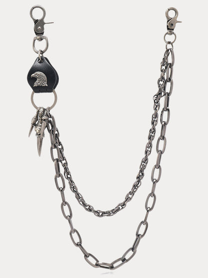 Punk Rock Style Eagle Wallet Trouser Chain