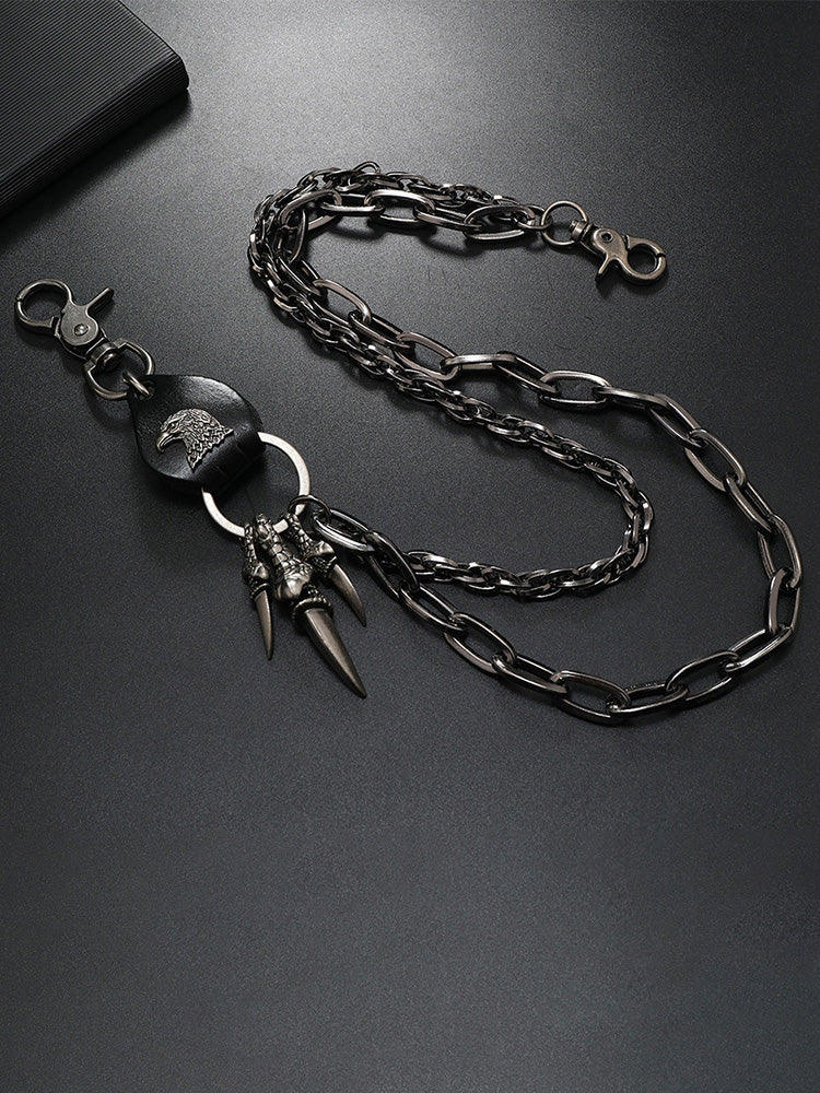 Punk Rock Style Eagle Wallet Trouser Chain