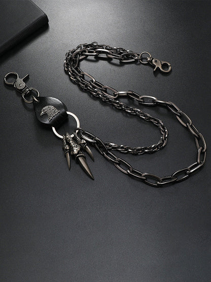 Punk Rock Style Eagle Wallet Trouser Chain