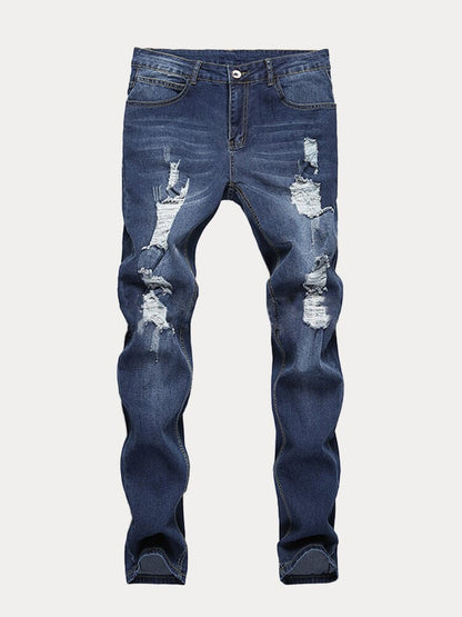 Slim Fit Torn Jeans