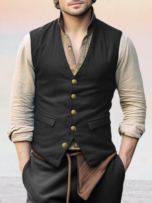 Vintage V-neck Vest