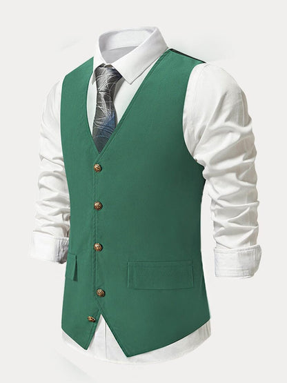 Vintage V-neck Vest
