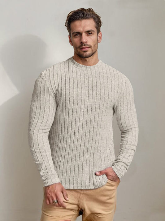 Versatile Stretch Stripe Undershirt