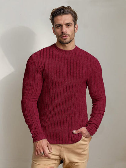 Versatile Stretch Stripe Undershirt