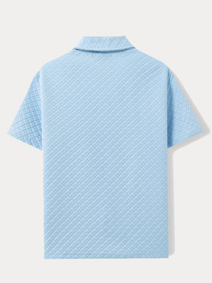 Smart Casual Textured Jacquard Shirt
