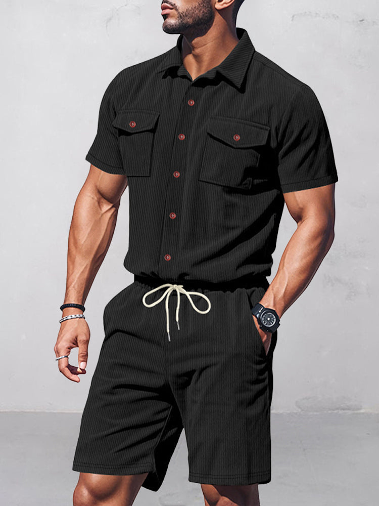 Refined Comfort Corduroy 2-Piece Set