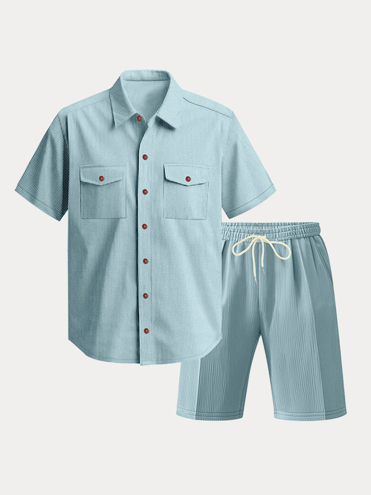 Refined Comfort Corduroy 2-Piece Set