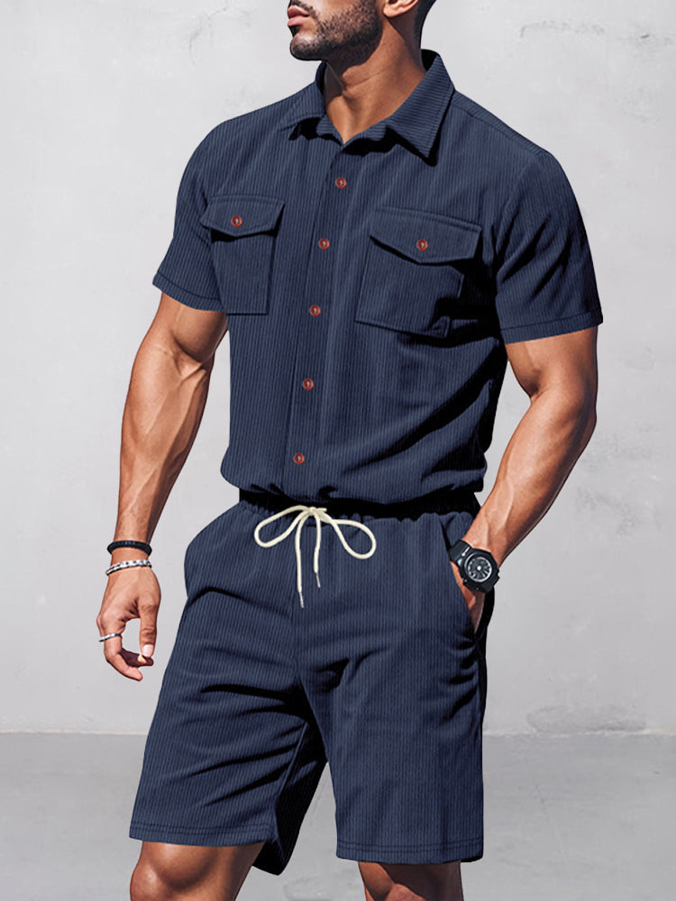 Refined Comfort Corduroy 2-Piece Set