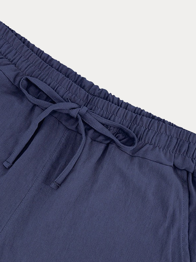 Premium Cotton Hooded Tank Shorts Set