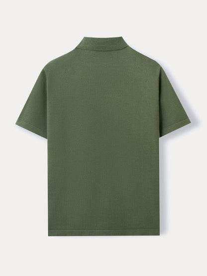 Luxury Business Casual Knit Shirt