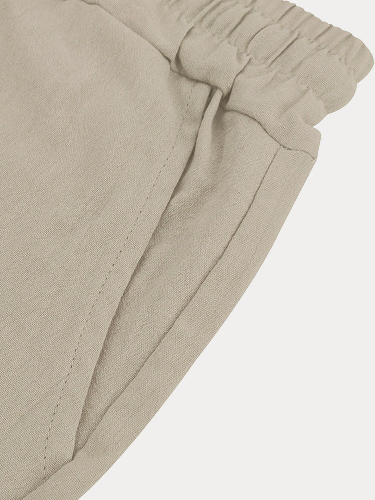 Summer Breathable 100% Cotton Shorts