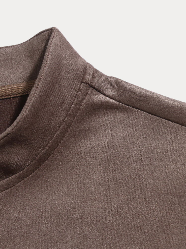 Classic Comfy Leisure Suede Jacket