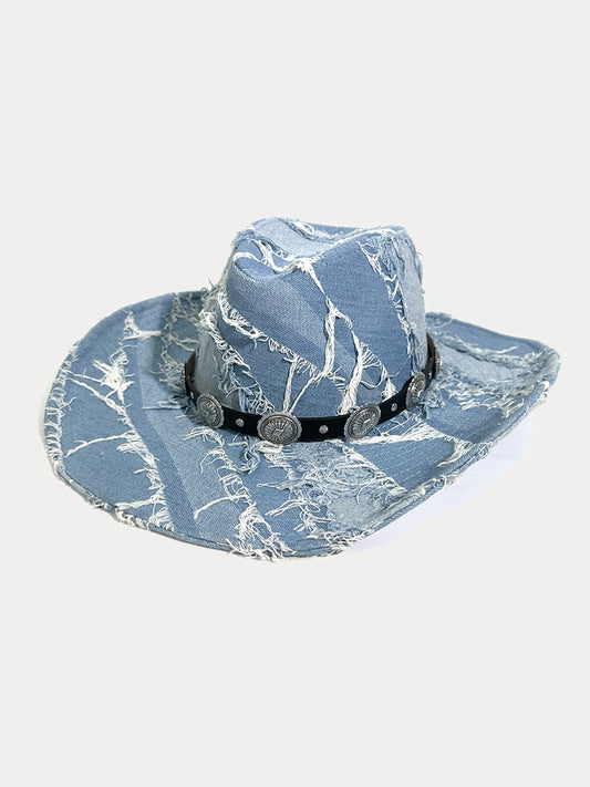 Western Fashion Distressed Cowboy Fedora Hats