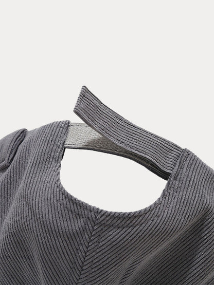 Classic Casual Corduroy Brimless Beanie Hat