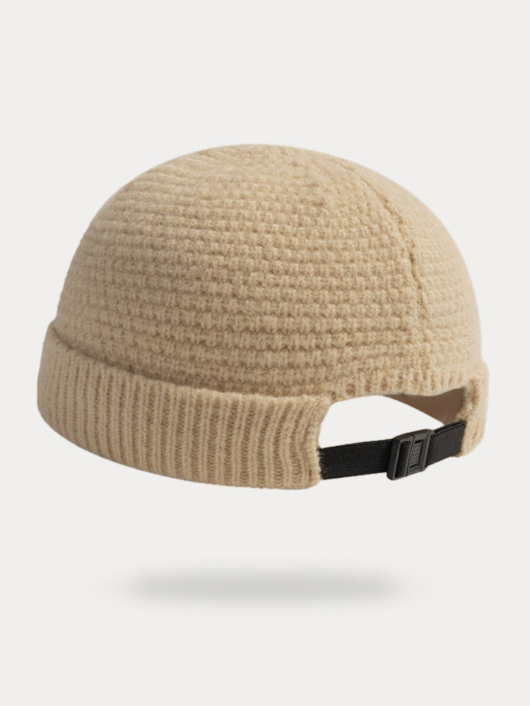 Versatile Warm Knit Brimless Beanie Hat