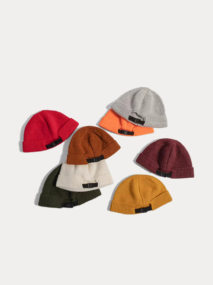 Versatile Warm Knit Brimless Beanie Hat