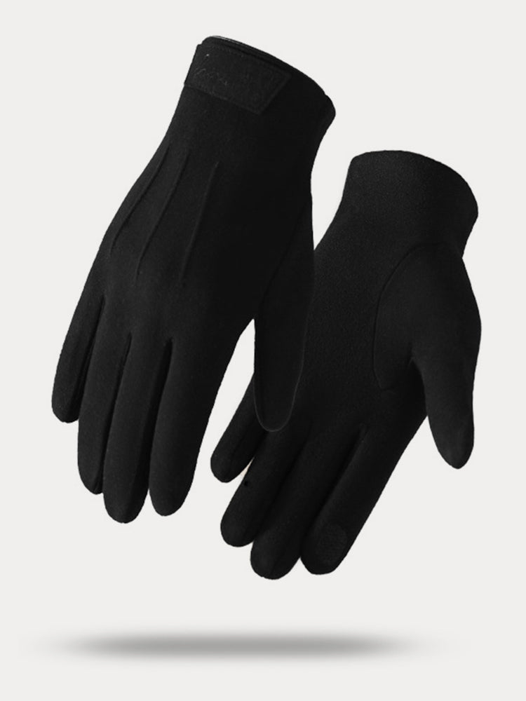 Warm Fleece Lining Riding Gloves