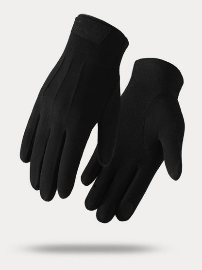 Warm Fleece Lining Riding Gloves