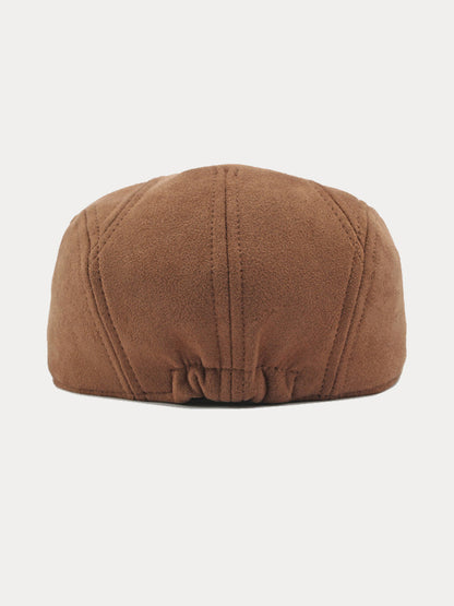 Minimalist Suede Beret Hats