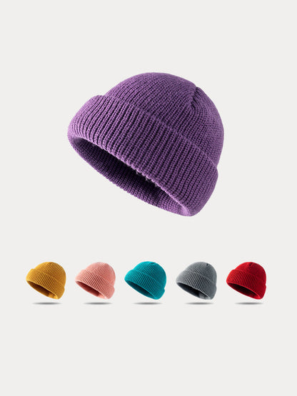 Classic Soft Elastic Knit Beanie