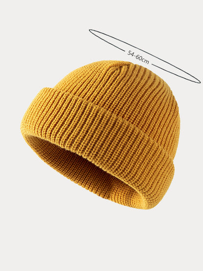 Classic Soft Elastic Knit Beanie