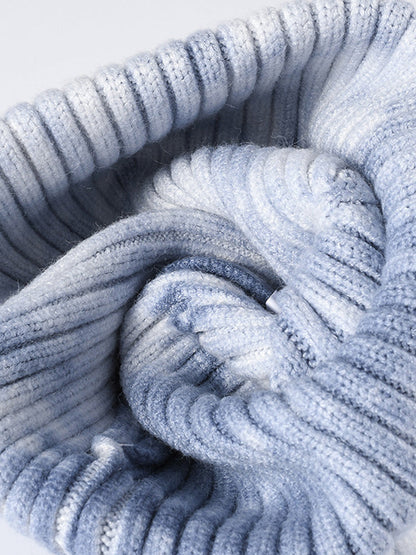 Stylish Tie-Dye Style Knit Beanie