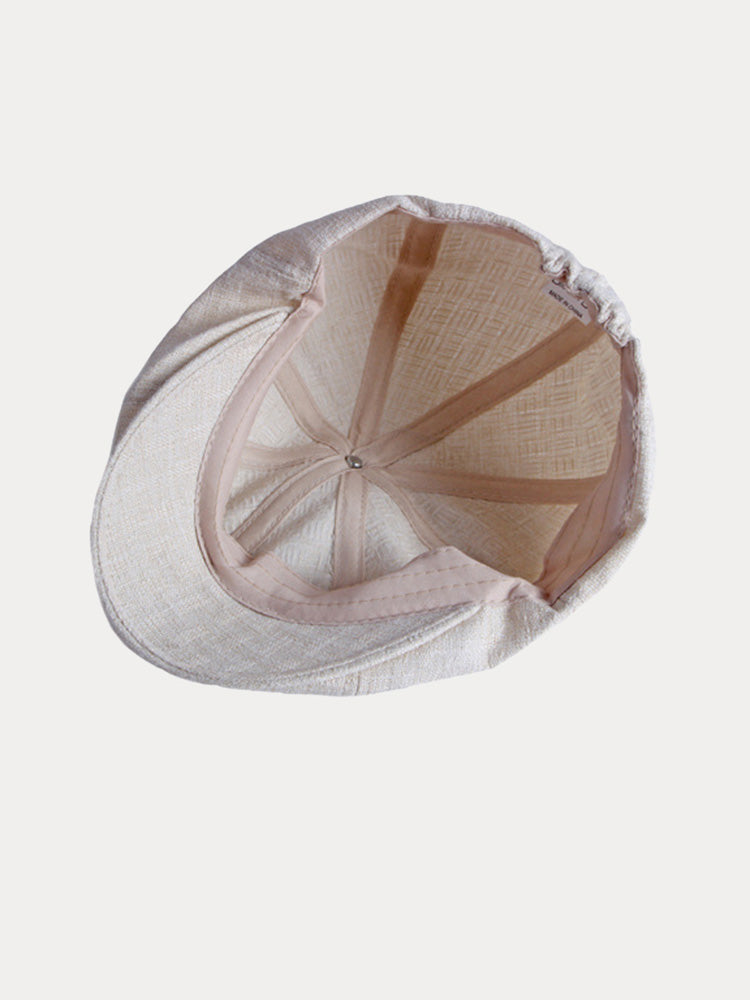 Casual Breathable 100% Cotton Newsboy Cap