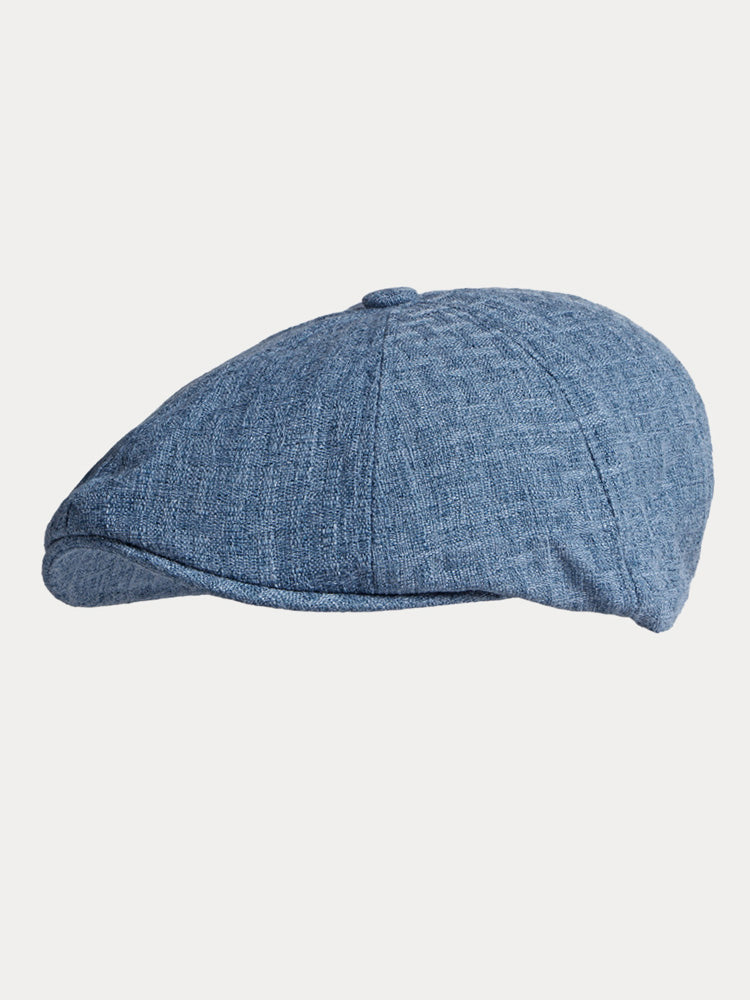 Casual Breathable 100% Cotton Newsboy Cap