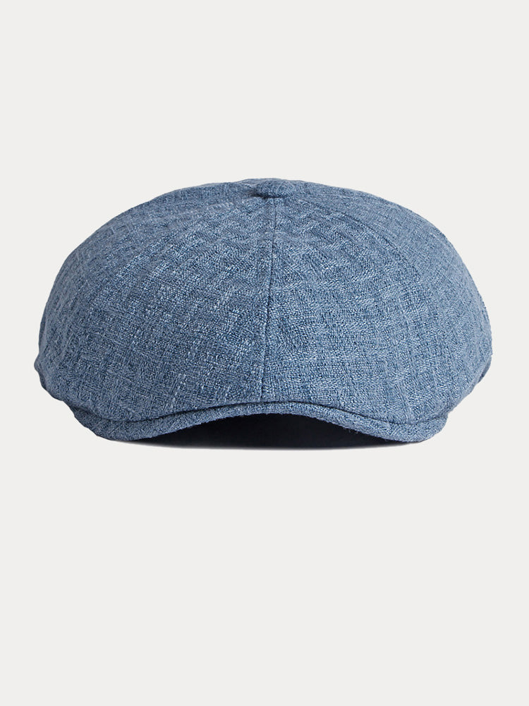 Casual Breathable 100% Cotton Newsboy Cap