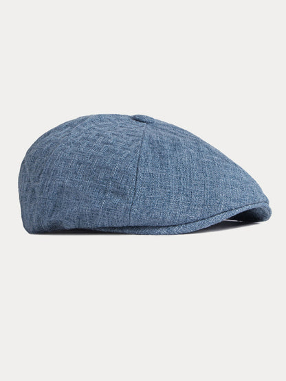 Casual Breathable 100% Cotton Newsboy Cap