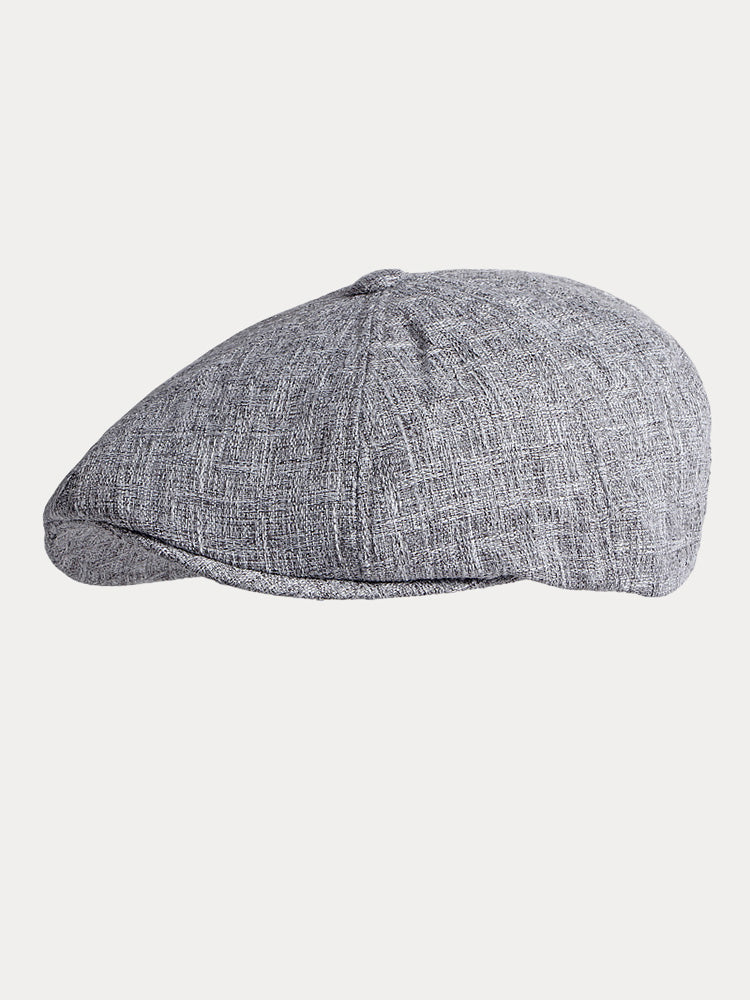 Casual Breathable 100% Cotton Newsboy Cap