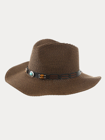 Classic Summer Straw Fishing Beach Hat