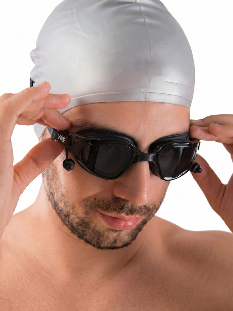 Anti-Fog Swimming Goggles with Ear Plugs