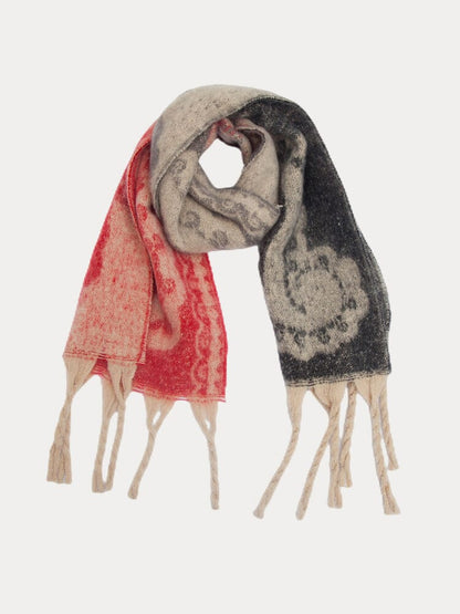 Soft Warm Tassel Shawl Scarf