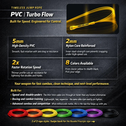 Timeless Jump™ Rope | Airborne 1.0
