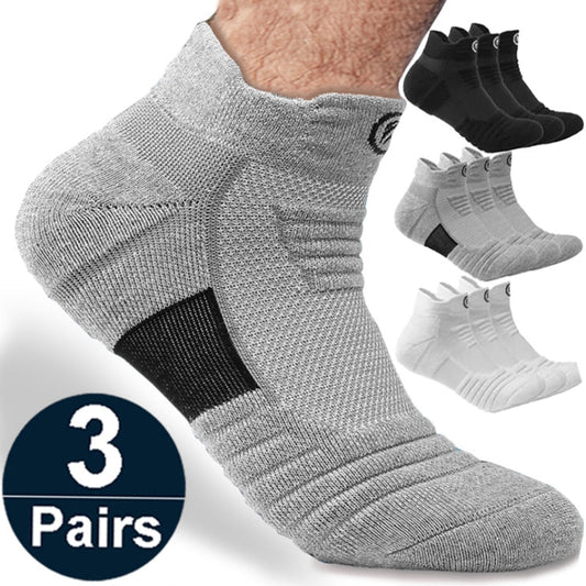 AeroActive Men's Ankle Socks (3 Pairs)