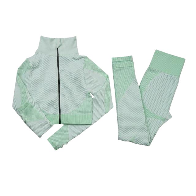 Agility Long-Sleeve & Leggings Gym Set