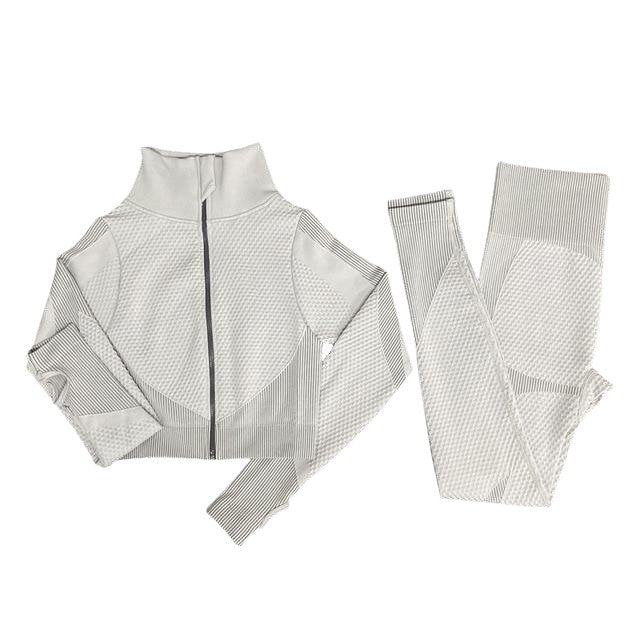 Agility Long-Sleeve & Leggings Gym Set