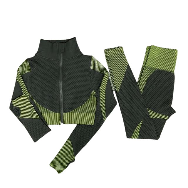 Agility Long-Sleeve & Leggings Gym Set