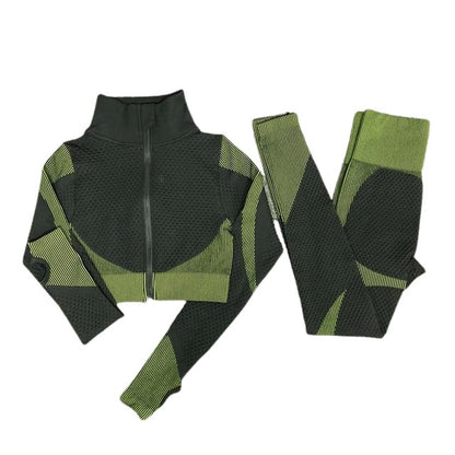 Agility Long-Sleeve & Leggings Gym Set